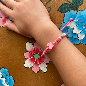 Kalea Kids Handmade Beaded Charm Bracelets