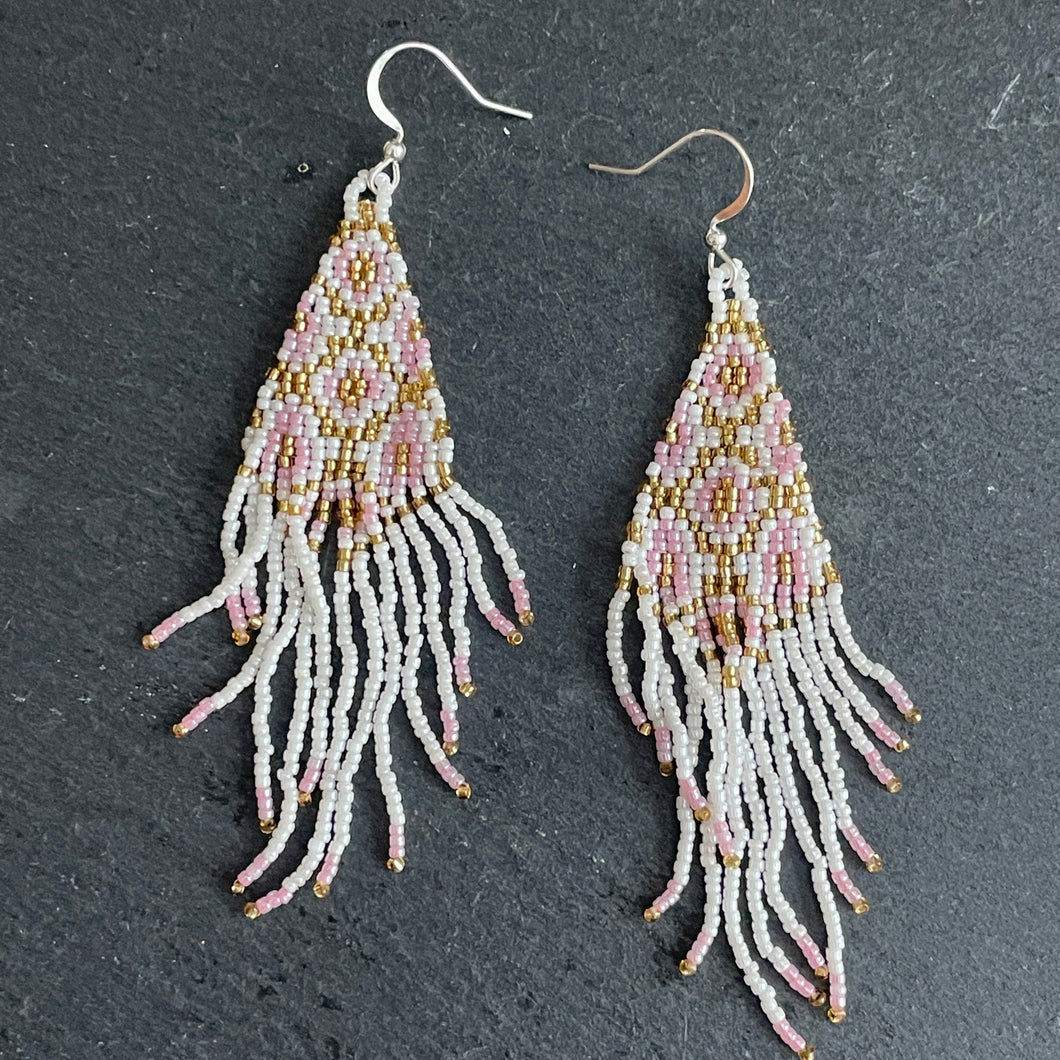 Celeste Handmade Beaded Earrings