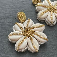 Load image into Gallery viewer, Kai Handmade Beaded Shell Earrings