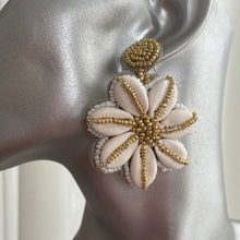 Load image into Gallery viewer, Kai Handmade Beaded Shell Earrings