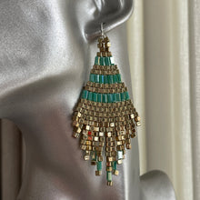 Load image into Gallery viewer, Olethea Handmade Beaded Earrings