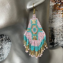 Load image into Gallery viewer, Tozi Handmade Beaded Earrings