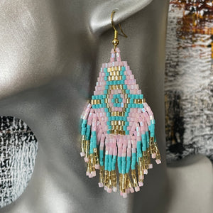 Tozi Handmade Beaded Earrings