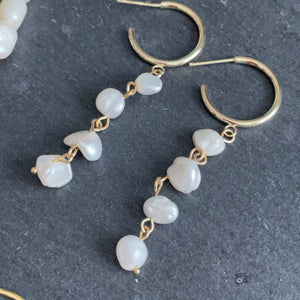 Sima Freshwater Pearl Earrings