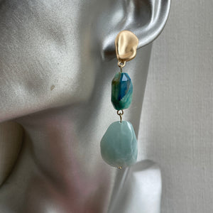 Oceana Acrylic Dangle Earrings