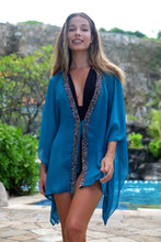 Load image into Gallery viewer, Sofi Kaftan in Teal