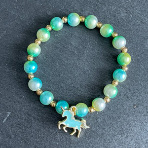 Aquila Handmade Kids Beaded Charm Bracelets