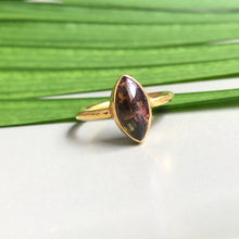 Load image into Gallery viewer, Dimitra gold-plated tourmaline ring